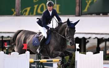Ben Maher and Matt Sampson hit immediate winning form at the Spruce Meadows Masters